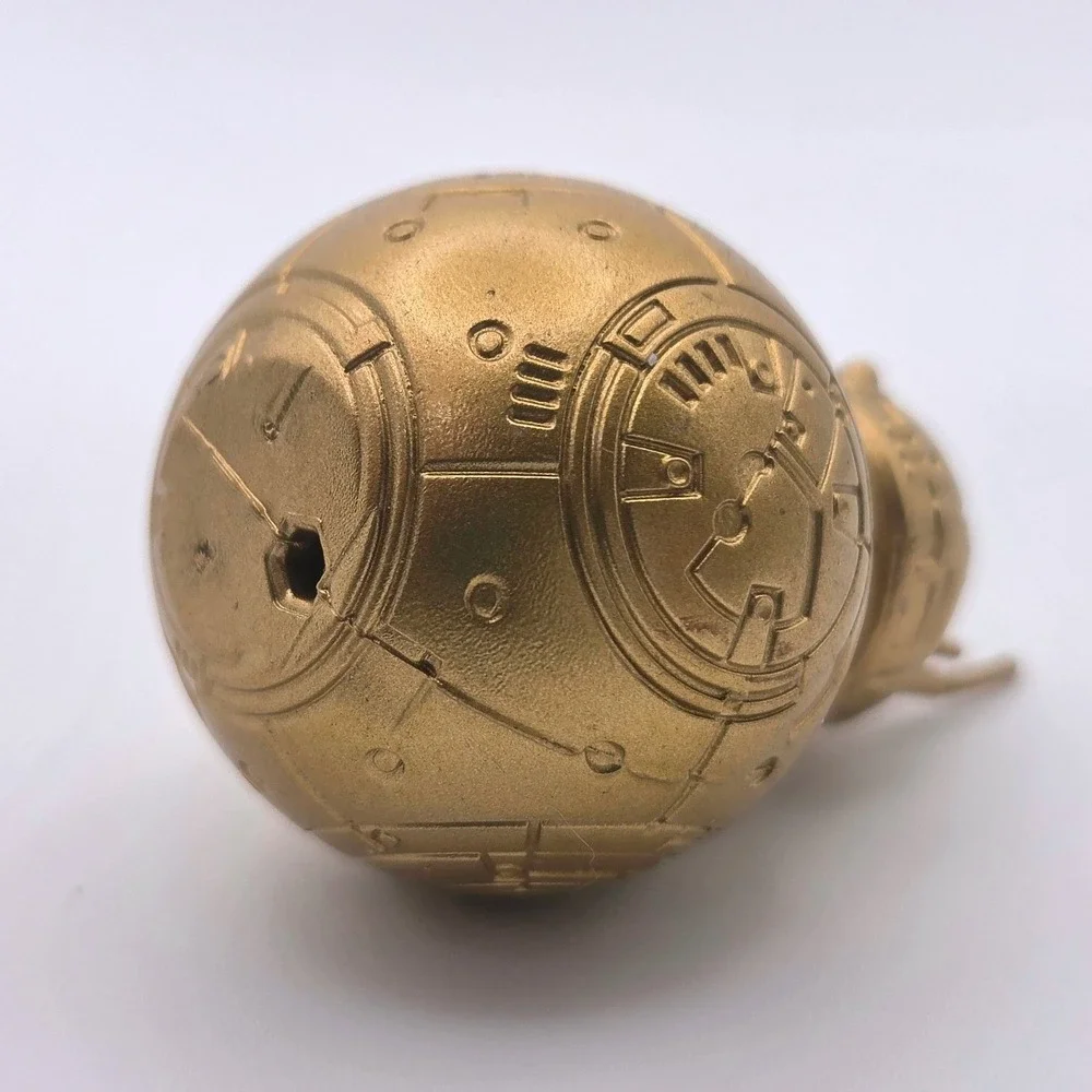 Hasbro Star Wars BB-8 Droid Figure Small Gold Good Condition Metallic